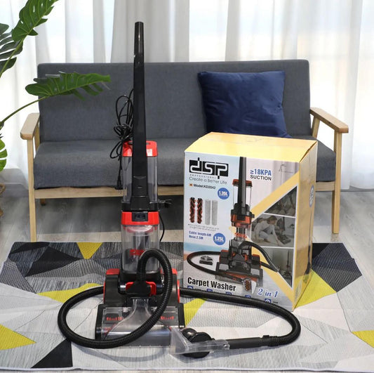 مكنسة DSP احترافية 2 في 1 لغسيل السجاد والأرضيات بقوة 800 واط