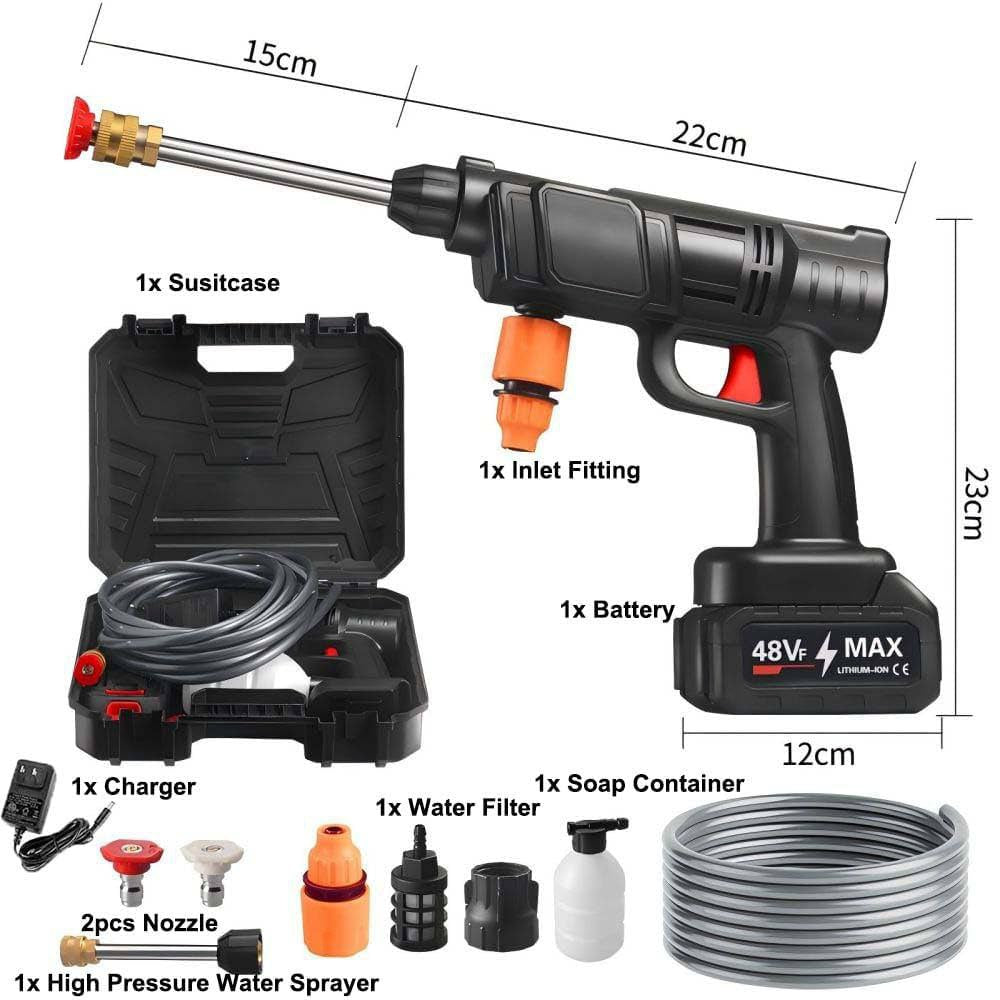 مسدس غسيل بيجي ب2 بطارية